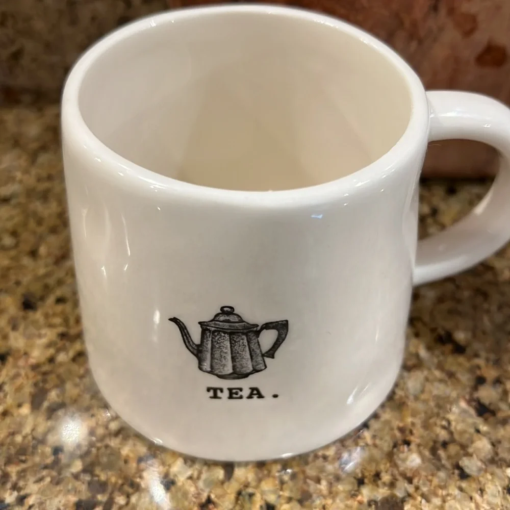 Rae Dunn Typewriter Tea Cup